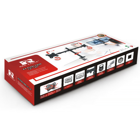 Držiak TV RED EAGLE AX PIXEL 13-27 TWIN na stôl rameno dvojité