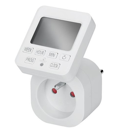 Hodiny spínacie týždenné digitálne SOLIGHT DT35