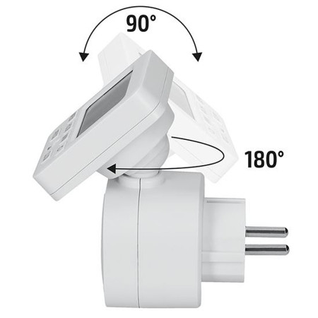 Hodiny spínacie týždenné digitálne SOLIGHT DT35