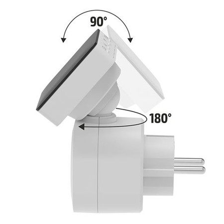 Hodiny spínacie týždenné digitálne SOLIGHT DT36