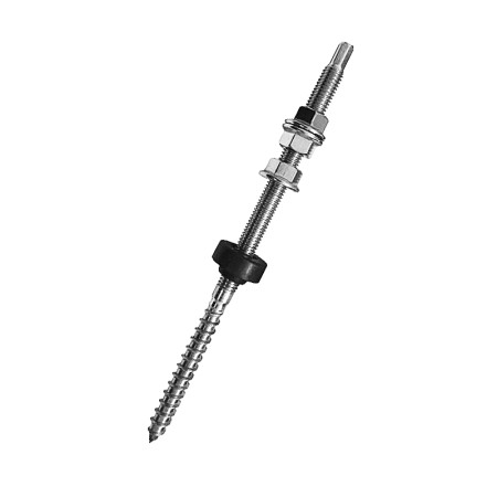 Skrutka kombinovaná  M10/250 Kombiskrutka - trapézový plech