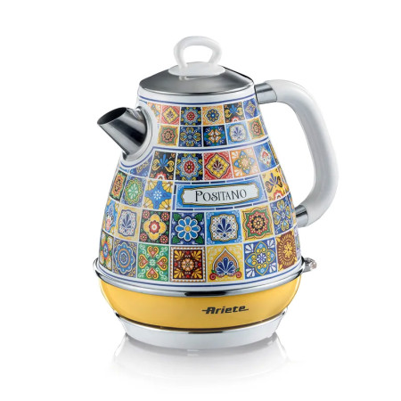 Kanvica rýchlovarná ARIETE Positano 2869/PO 1,7L 2000W ručne maľovaný dekor