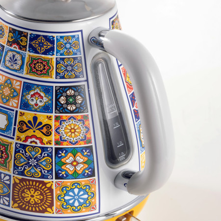 Kanvica rýchlovarná ARIETE Positano 2869/PO 1,7L 2000W ručne maľovaný dekor