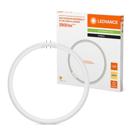 Žiarovka LEDVANCE LED FC40/55LED 21,5W/830 2Gx13 kruhová PMC