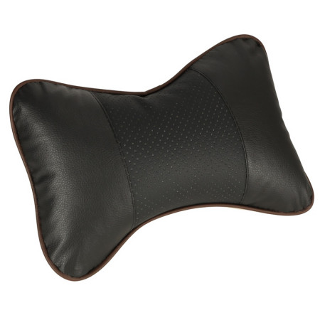 Cestovný relaxačný vankúš béžovo-čierny (27x18cm)