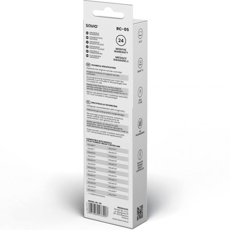 Ovládač diaľkový LG SAVIO RC-05 (URCLG1)