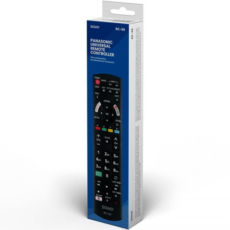 Ovládač diaľkový Panasonic Smart TV SAVIO RC-06 (URCPAN)