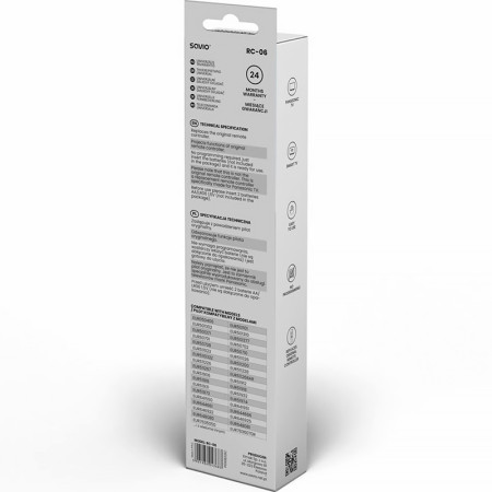 Ovládač diaľkový Panasonic Smart TV SAVIO RC-06 (URCPAN)