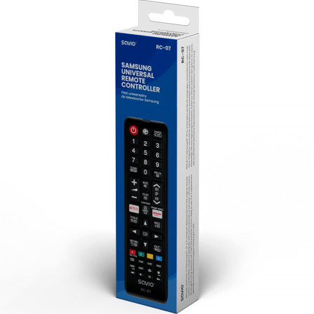 Ovládač diaľkový Samsung SAVIO RC-07 (URCSAM2)