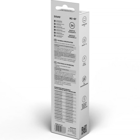 Ovládač diaľkový Samsung SAVIO RC-07 (URCSAM2)