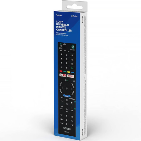 Ovládač diaľkový SONY Smart TV SAVIO RC-08 (URCSON)