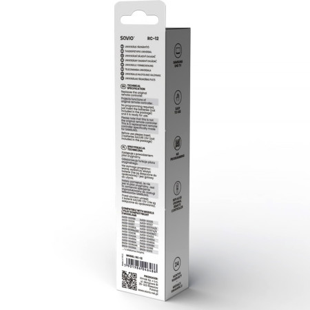 Ovládač diaľkový Samsung Smart TV SAVIO RC-12 (URCSAM)