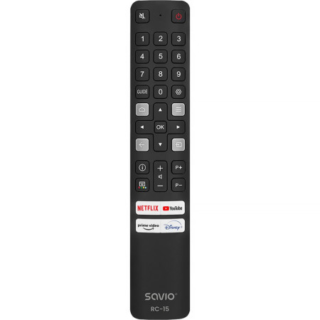Ovládač diaľkový TCL Smart TV SAVIO RC-15