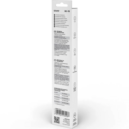 Ovládač diaľkový TCL Smart TV SAVIO RC-15