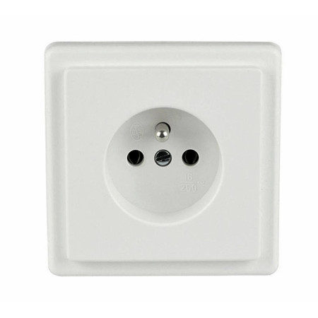 Jednozásuvka zapustená SEZ Z3111 biela