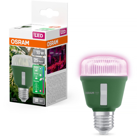 Žiarovka OSRAM LED STAR GROW LAMP T60 E27 10W pre rast rastlín