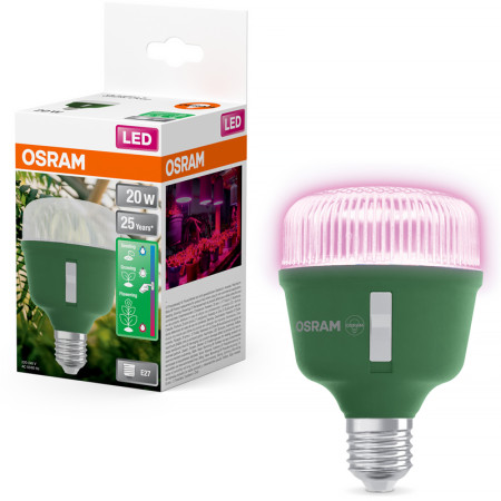 Žiarovka OSRAM LED STAR GROW LAMP T80 E27 20W pre rast rastlín