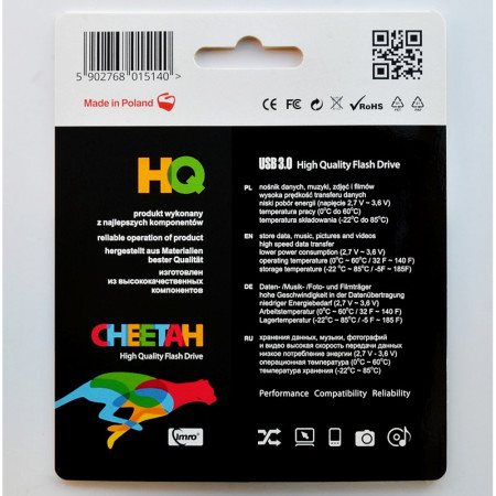 Kľúč USB 32GB 3.0 IMRO Cheetah kovový