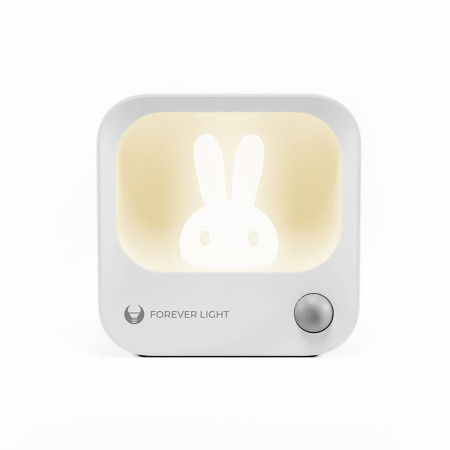 Svietidlo nočné LED FOREVER FLC-10 LEA zajačik ACCU s pohybovým senzorom