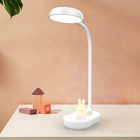 Lampa stolová LED 4,5W 4000K nabíjateľná biela FOREVER FLB-30 ASTRID