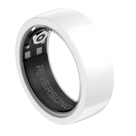 Prsteň inteligentný TRINITY smart ring SR01 white size 8