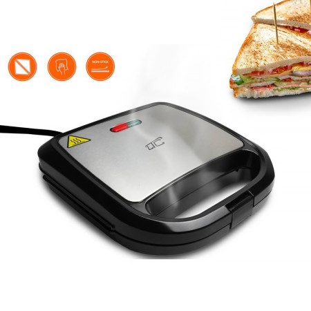 Sendvičovač LTC LXOK2 NEREZ 750W (trojuholníky)