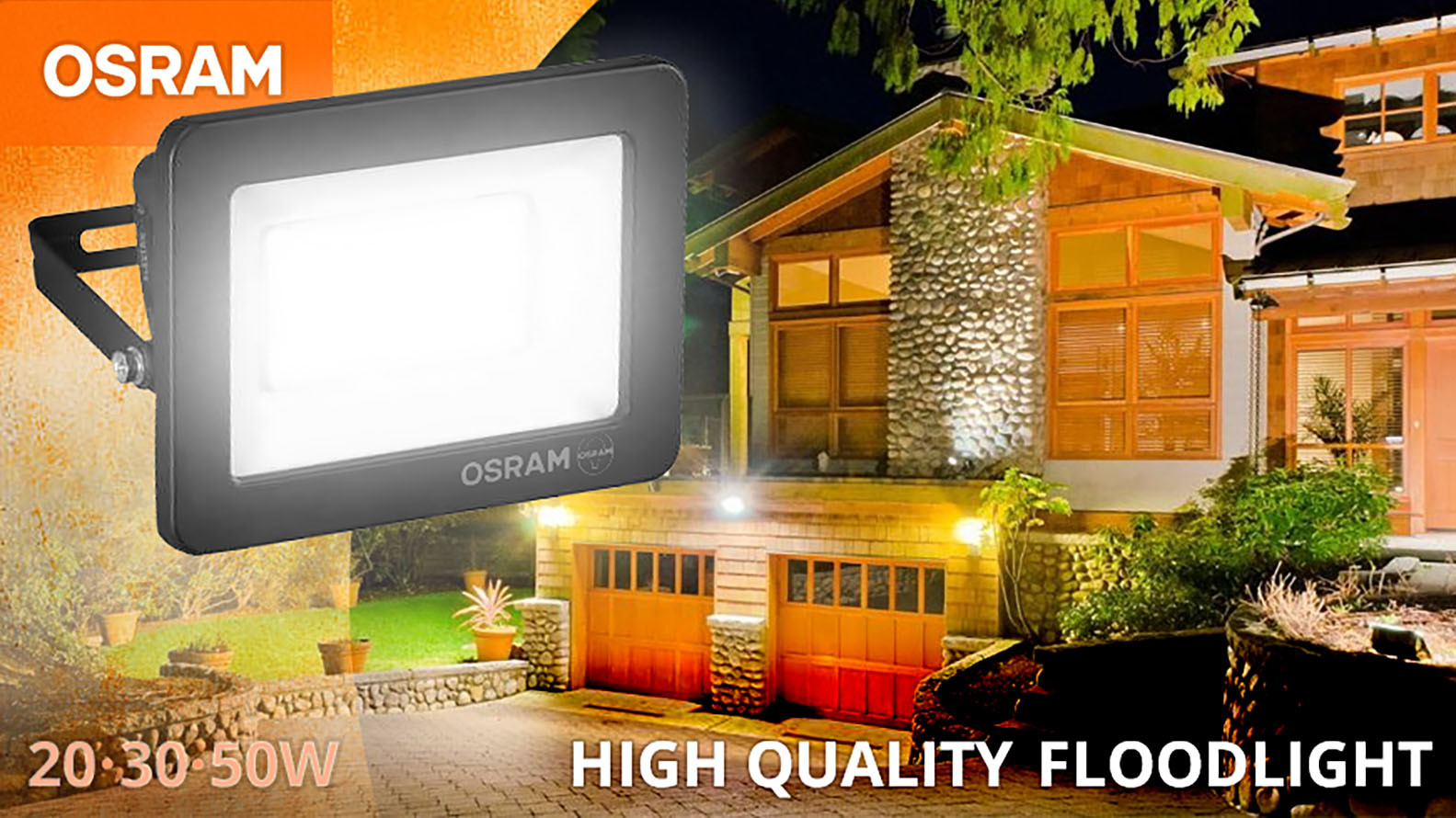 Vysoko kvalitné LED reflektory OSRAM